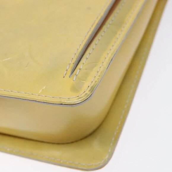 LOUIS VUITTON Monogram Vernis Motto Accessory Pouch Gris M91030 LV Auth ep10575 - Picture 11 of 16